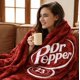 thumbnail image 2 of Manta de franela RMKA Dr Pepper de 180 x 150 cm, 2 of 8