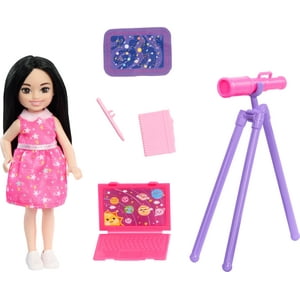 Set De Juguetes Barbie Chelsea Can Be Astronomer Con Accesorios