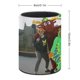 thumbnail image 2 of Moose Tube-theme Cylinder Pen Holder Pencil Organizer with Flannel Lining PVC Leather Material Cardboard Base for study work 10*8CM, 2 of 6