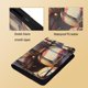 thumbnail image 2 of Carpeta Aganmi de 360 Bolsillos, Cuero PU Impermeable, 2 of 8