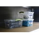 thumbnail image 2 of Pack 4 Cajas Organizadoras 6 Litros Wenco 15x22x33 Cm Transparente 6l Wenbox, 2 of 7