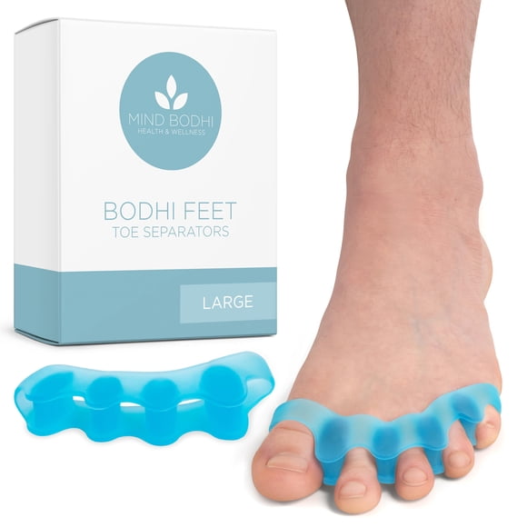 Separadores de Dedos Mind Bodhi Gel Azul Grande