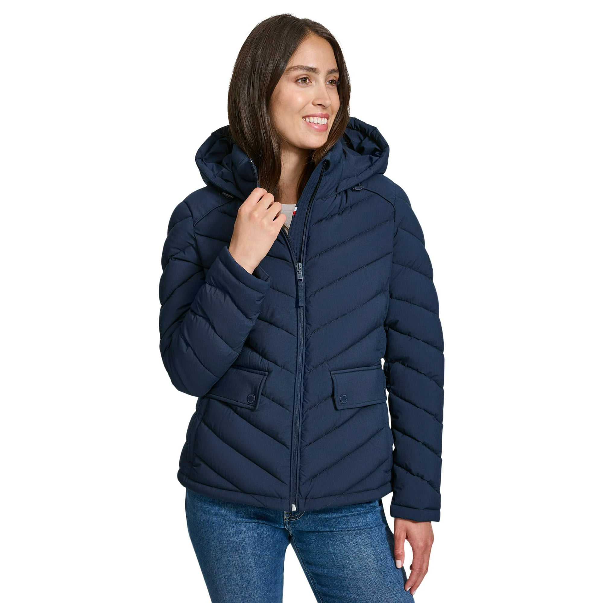 Chaqueta Tommy Hilfiger, Ligera, Azul Marino, Talla Sm
