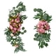 thumbnail image 1 of Granja Flores Artificiales Arco Decoración Colgante Para Dormitorio Ceremonia Vacaciones Rosa, 1 of 5
