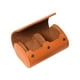 thumbnail image 2 of Estuche De Almacenamiento Para Relojes, Resistente A Caídas, Para Escritorio, Dormitorio, Protección, 2 Ranuras, Color Marrón Claro, 2 of 3