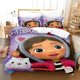 thumbnail image 1 of Gabby Dollhouse Bedding Set edDuvet Cover Full Adult Kids Bedclothes Quilt Cover Bed Sheets, 1 of 5