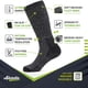 thumbnail image 3 of Calcetines térmicos de senderismo Alvada de lana merino para hombre, 3 pares, 3 of 5