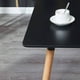 thumbnail image 4 of Mesa de comedor Nordica Escadinava Negra Midtown negro, 4 of 4