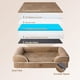 thumbnail image 5 of Cama ortopédica para perros EHEYCIGA, impermeable, espuma viscoelástica, tamaño XXL, color camel, 5 of 8