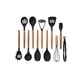thumbnail image 2 of Set 12pcs Utensilios De Cocina De Silicona Antiadherentes Negro, 2 of 4