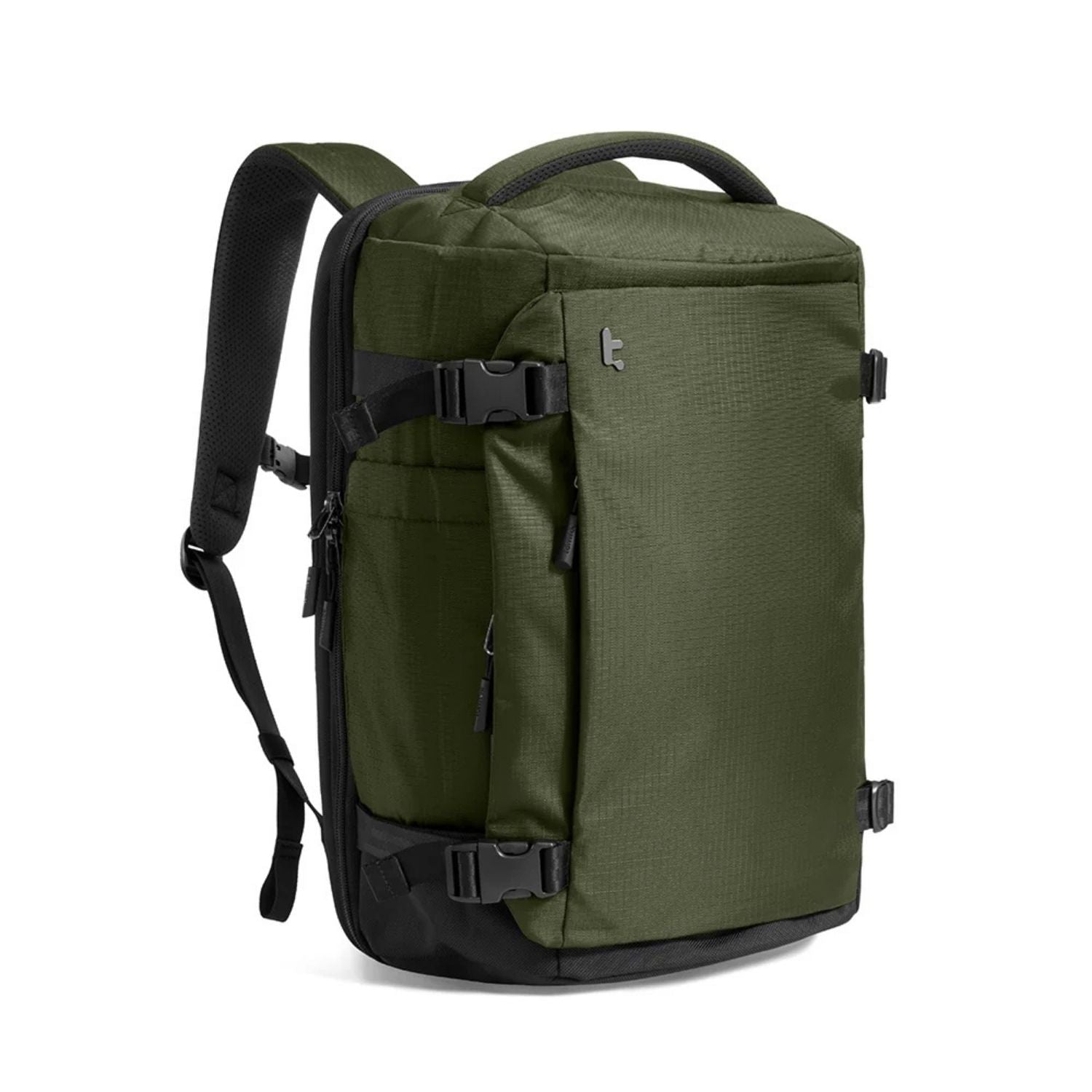 Tomtoc Mochila De Viaje Navigator-t66 Liteway Para Notebook 16" 28l Verde