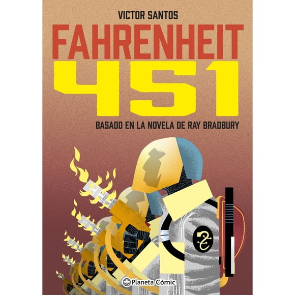 Libro Fahrenheit 451 (Novela Gráfica - Victor Santos)