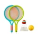 thumbnail image 5 of Juego de bádminton y tenis para niños, juego de raquetas de tenis, regalo de juego, raqueta de tenis para niños, niñas y niños, jugadores principiante Verde azul, 5 of 5