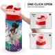 thumbnail image 4 of Nella, la Princesa CaballeroBotella de Agua con Tapa Pop Top de Un Toque, Acero Inoxidable, a Prueba de Fugas, para Deportes, Botella Infantil rosa 12 oz, 4 of 6