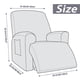 thumbnail image 5 of Fundas para sillones reclinables, fundas elásticas para sillones reclinables, fundas para sofás reclinables, fundas de jacquard a rayas, fundas protectoras para muebles, 5 of 7