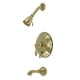 thumbnail image 1 of Grifo para tina y regadera Kingston Brass Restoration de latón pulido, 1 of 2