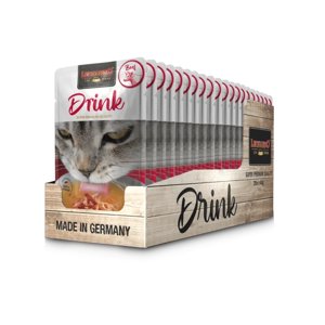 Sachet Sopa Leonardo Gatos Adultos Drink Ternera 20 Un.