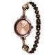 thumbnail image 3 of Reloj Titan Raga Viva de cuarzo con esfera rosa dorado y correa marrón, 3 of 5