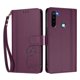 thumbnail image 3 of Funda Cartera Trébol para Xiaomi Redmi Note 8 4G con Ranuras Tarjetas y Carga Inalámbrica Violeta, 3 of 6
