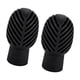 thumbnail image 1 of 2 Amortiguadores De Baquetas, Puntas De Práctica De Tambor De Repuesto Silenciosas Portátiles Para Tambor Negro, 1 of 3