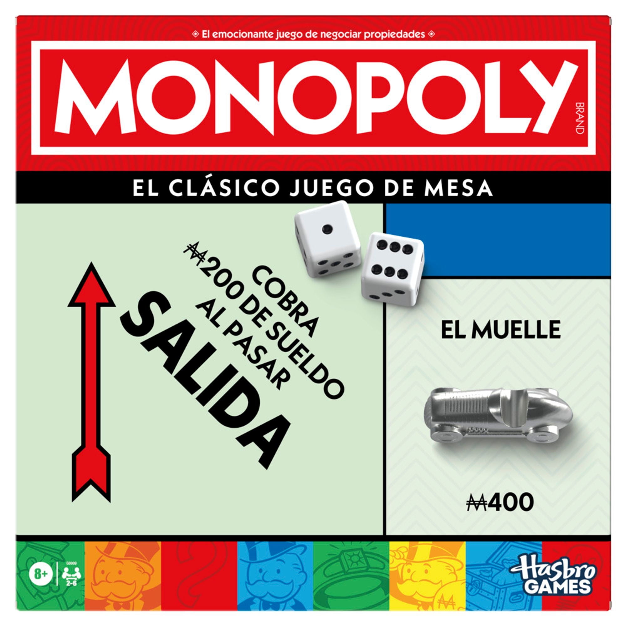 Juego De Mesa Monopoly Clásico