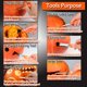thumbnail image 3 of Kit de Tallado de Calabaza Taspire 7 Herramientas y 12 Plantillas, 3 of 7