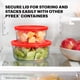 thumbnail image 4 of Recipiente de almacenamiento de alimentos Pyrex Simply Store de vidrio para 4 tazas, 4 of 6