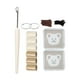 thumbnail image 3 of Coaster Latch Hook Kits DIY Crochet Kits De Bordado Para Taza Coaster Making A, 3 of 5