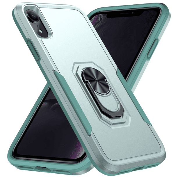 Fashion Heavy Duty Protective Cover Durable Shockproof Case With Ring For IPhone XR / IPhone XS MAX / IPhone X / XS