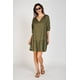 thumbnail image 4 of Vestido Mara Manga Globo Eclipse verde M, 4 of 5