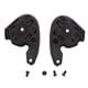 thumbnail image 5 of 2 Piezas Base para Casco Accesorios para Placa de Visera de Casco de Motocicleta Base de Casco Abierto Reemplazo Profesional de Placa de Engranaje de, 5 of 5