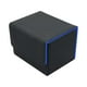 thumbnail image 3 of Caja De Baraja De Cartas Coleccionables, Caja De Almacenamiento Para Dados, Contenedor Premium, Estuche Para Tarjetas De Organización, Negro Y Azul, 3 of 5