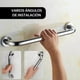 thumbnail image 2 of Barra Seguridad Manilla Para Baños Ducha Pasillos De 60cm Acero inoxidable brillante, 2 of 4