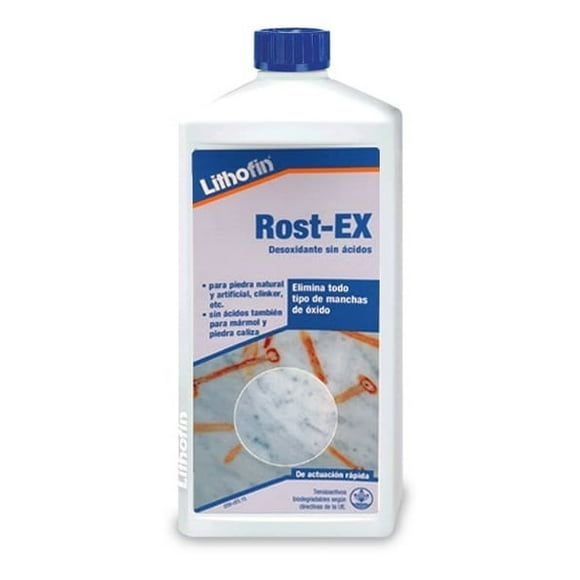 Rost-ex Removedor De Óxido Para Piedras Lithofin 500 Ml