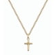 thumbnail image 1 of Collar Cruz Oro Laminado - Dorado, 1 of 3