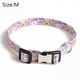 thumbnail image 2 of Collar para perros Aminger de serie floral semimetálica, moderno y exquisito., 2 of 5