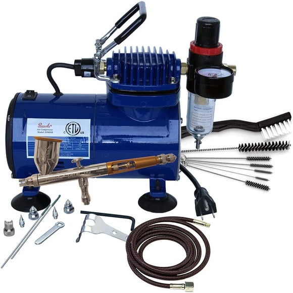 Kit Aerógrafo Paasche TG100D Compresor TG3AS Gravity Feed