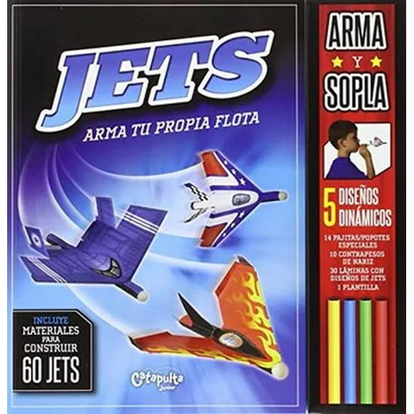 Libro JETS, ARMA TU PROPIA FLOTA - Catapulta Junior