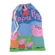 thumbnail image 4 of Peppa Pig Bolsa de regalo con cierre de cinta navideño para decoración de Navidad,40cm×52 cm., 4 of 6