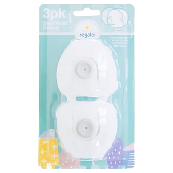 Fundas para pomos de puerta Regalo de plástico transparente, paquete de 3