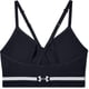 thumbnail image 4 of Sujetador deportivo Under Armour, sin costuras, de bajo impacto, largo, negro, negro, 4 of 6