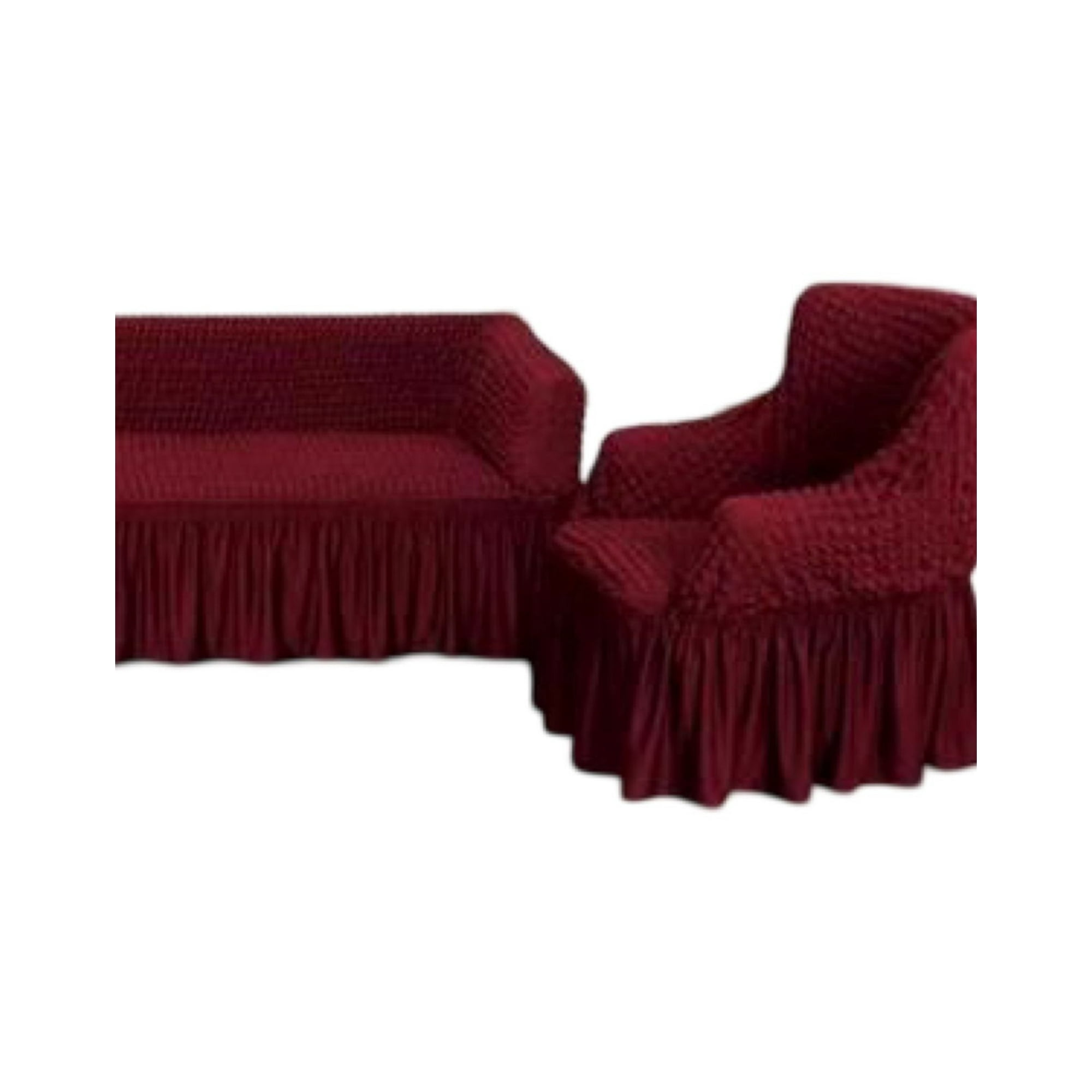 Genérico - Set De Fundas Turkas Cuadrille 3+1+1 D5.14