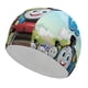 thumbnail image 1 of Thomas Gorro de Natación de Licra, Gorro de Baño de Tela Cómoda, Gorro Elástico Antideslizante para Hombres, Mujeres y Niños, 1 of 6