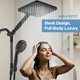 thumbnail image 2 of Combo de cabezal de ducha MakeFit Dual Rainfall con dispositivo portátil 10 modos, 2 of 7
