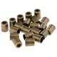 thumbnail image 4 of 20Pcs Metal Bell Cordón Cuerda Extremo Tapón del cable Cuerda Paracord Lock Bronce, 4 of 5