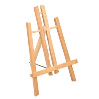 Magideal - Caballete De Exhibición Con Trípode, Caballete De Pintura De Madera, Caballetes De Dibujo Artístico, Caballete De Arte Estable, Soporte Portátil Para 19Cmx25Cm