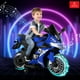 thumbnail image 1 of Moto Electrico Para Niños Niñas 6v Con 4 Ruedas Luz Música Azul, 1 of 9