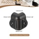 thumbnail image 2 of Uxcell 8 Paquete 1.46" x 1.46" Protectores de Esquina para Altavoces, Protector de Ángulo Recto de Plástico para Engrosar Altavoces de Gabinete Amplificador de Guitarra de Escenario, Negro, 2 of 6