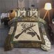 thumbnail image 1 of Hunting Eat Sleep Hunting Quilt Duvet Cover Set Bedroom Decor Doona Cover3-Piece Bedding Set, 1 of 5