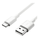 thumbnail image 1 of Cable tipo USB a tipo c para carga rápida android Blanco, 1 of 3
